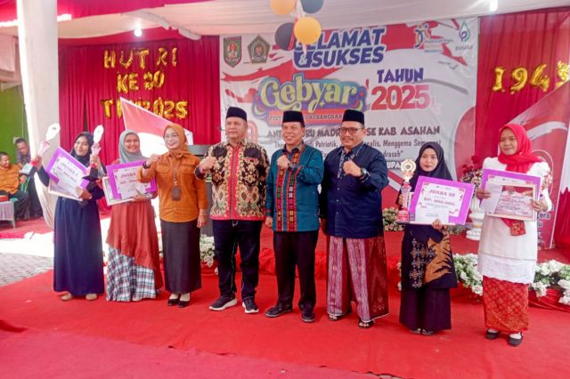 WAKIL KETUA DPRD ASAHAN MENUTUP ACARA GEBYAR FESTIVAL LAGU KEBANGSAAN TAHUN 2025